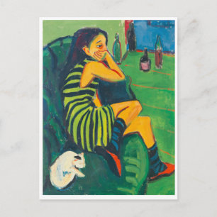 Artiest Marcella, Kirchner, Fine Art Briefkaart