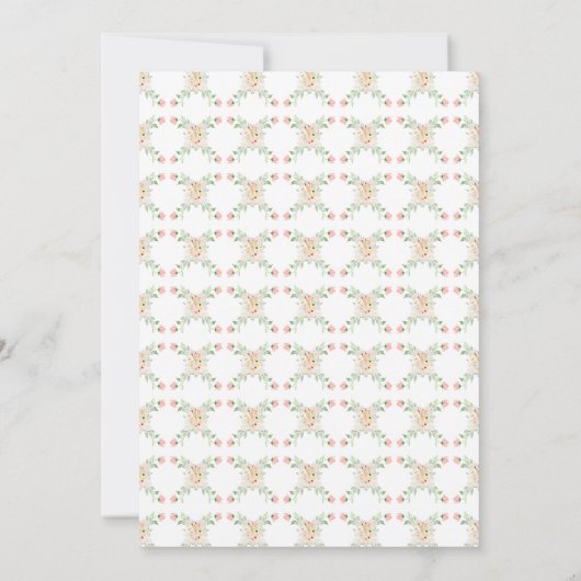 Artiest Monogram Uitnodiging voor afstudeerfeest (Achterkant)