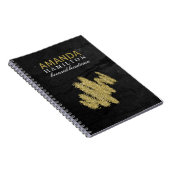 Artiest notebook Makeup Notitieboek (Rechterzijde)