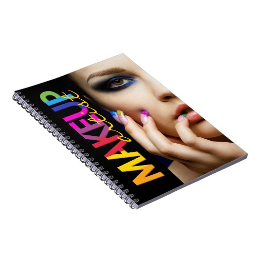 Artiest notebook Makeup Notitieboek (Rechterzijde)