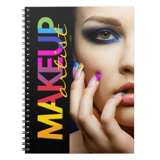Artiest notebook Makeup Notitieboek (Voorkant)