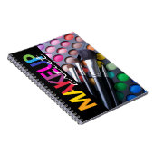 Artiest notebook Makeup Notitieboek (Rechterzijde)