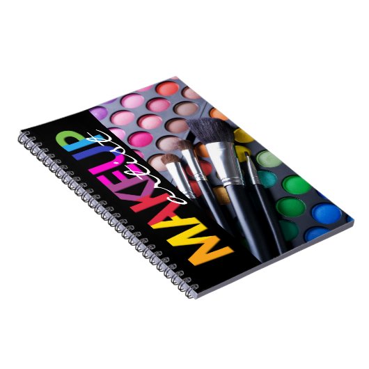 Artiest notebook Makeup Notitieboek (Rechterzijde)