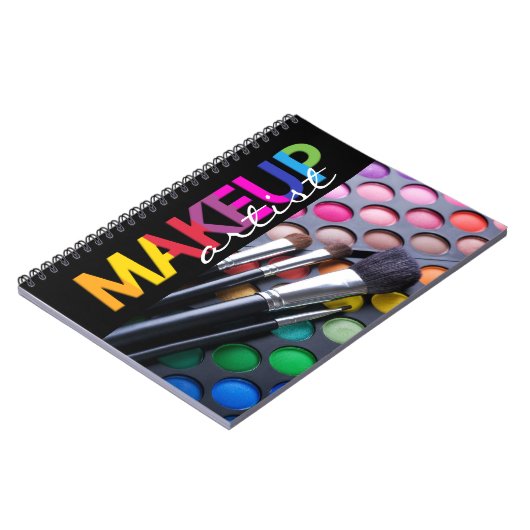 Artiest notebook Makeup Notitieboek (Linkerzijde)