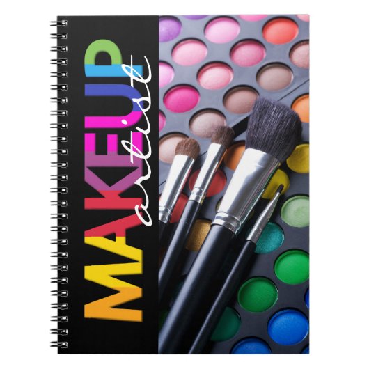 Artiest notebook Makeup Notitieboek (Voorkant)