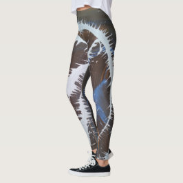 Artiest op het werk leggings