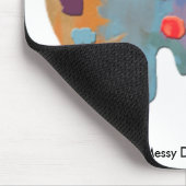 Artiest op het werk muismat (Hoek)