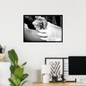 Artiest op het werk poster (Thuiskantoor)