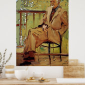 Artiest op Porch Poster (Keuken)