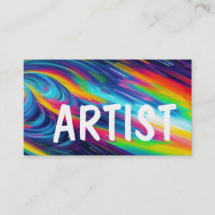 Artiest Paint Dream Visitekaartje