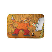 Artiest Painter Cat Badmat (Voorkant)