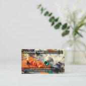 Artiest Painter Visitekaartje (Staand voorkant)