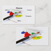 Artiest Painter Visitekaartje (Voorkant / Achterkant)