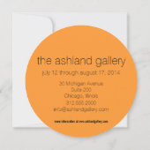 artiest palet art show kaart (Achterkant)