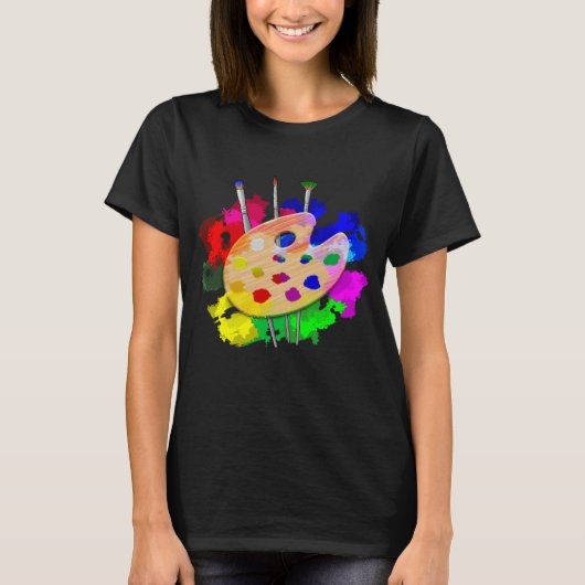 Artiest Palette Artist T-shirt (Voorkant)