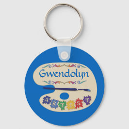 Artiest Palette Sleutelhanger