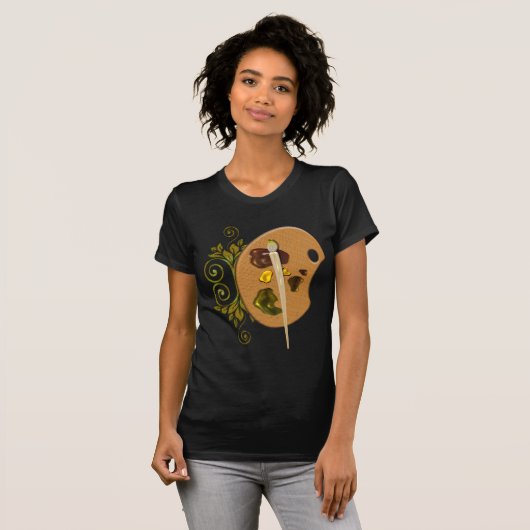 Artiest Palette T-shirt (Voorkant volledig)