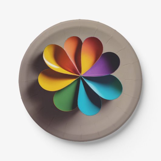 Artiest ✴️ papieren borden papieren bordje (Voorkant)