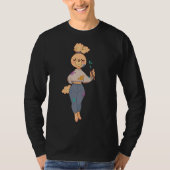 Artiest Poodle T-shirt (Voorkant)