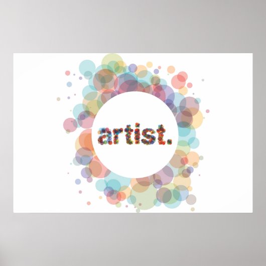 Artiest Poster (Voorkant)