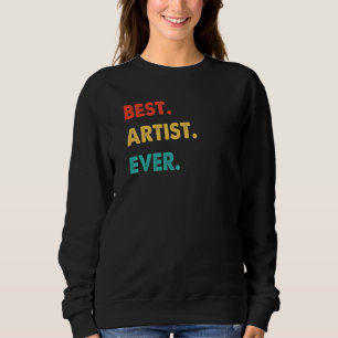 Artiest Professent Retro Best Artiest Ever Trui