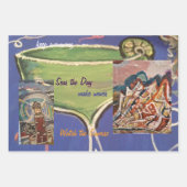 Artiest Rap Wrapping Paper Flat Sheet Set van 3 (Voorkant 3)