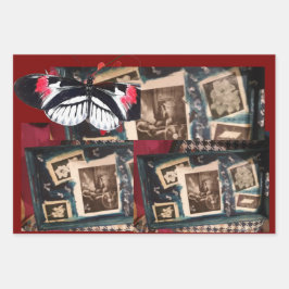 Artiest Rap Wrapping Paper Flat Sheet Set van 3