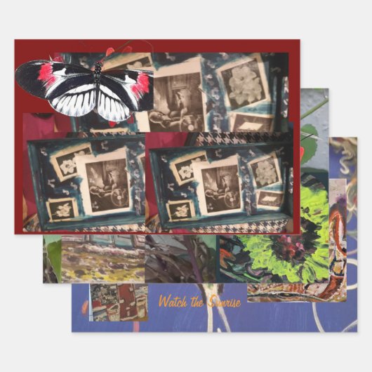 Artiest Rap Wrapping Paper Flat Sheet Set van 3 (Set)