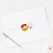 Artiest Ronde Sticker (Envelop)