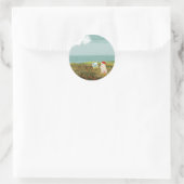 Artiest Ronde Sticker (Tas)