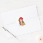 Artiest Ronde Sticker (Envelop)