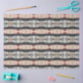Artiest Roze Beige Bruin Groot Abstract Geometrisc Tissuepapier (Craft)