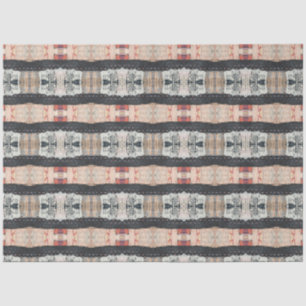 Artiest Roze Beige Bruin Groot Abstract Geometrisc Tissuepapier
