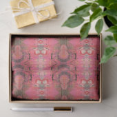 Artiest Roze Zwart Groot Abstract Geometrisch Tissuepapier (Geschenk)