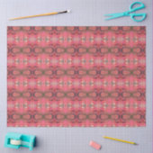 Artiest Roze Zwart Groot Abstract Geometrisch Tissuepapier (Craft)