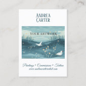 Artiest Schilder Promotie Visitekaartje (Voorkant)