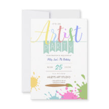 Artiest | Schilderij partij