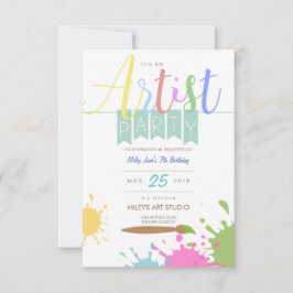 Artiest | Schilderij partij Kaart