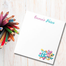 Artiest Script Typografie, Kleurrijk, Modern, Stij Notitieblok