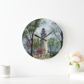 Artiest Series Clock - Marblehead Lighthouse Grote Klok (Huis)