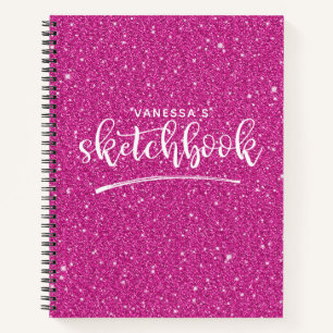 Artiest Sketchbook Elegant Hot Pink Notitieboek