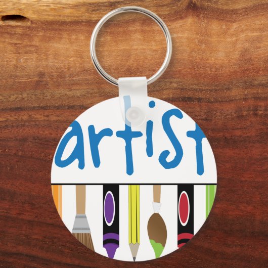 Artiest Sleutelhanger (Voorkant)