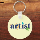 Artiest Sleutelhanger (Voorkant)