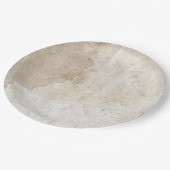 Artiest Studio Beige Antiek Parchment Elegant Art Papieren Bordje (Gekanteld)