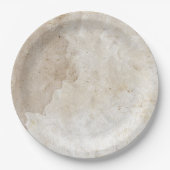 Artiest Studio Beige Antiek Parchment Elegant Art Papieren Bordje (Voorkant)