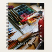 Artiest Supplies Daily Planner- HAMbWG Planner (Voorkant)
