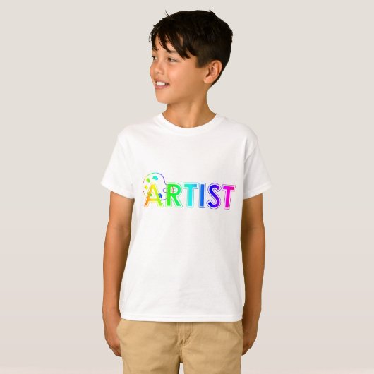 Artiest T-shirt (Voorkant volledig)