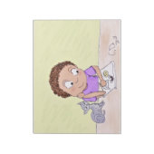 artiest Tails & Tots Notitieblok (Linkerzijde)