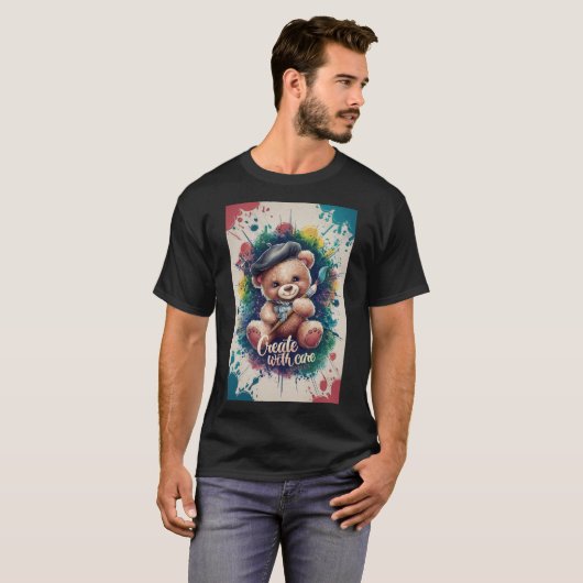Artiest Teddy T-shirt (Voorkant volledig)