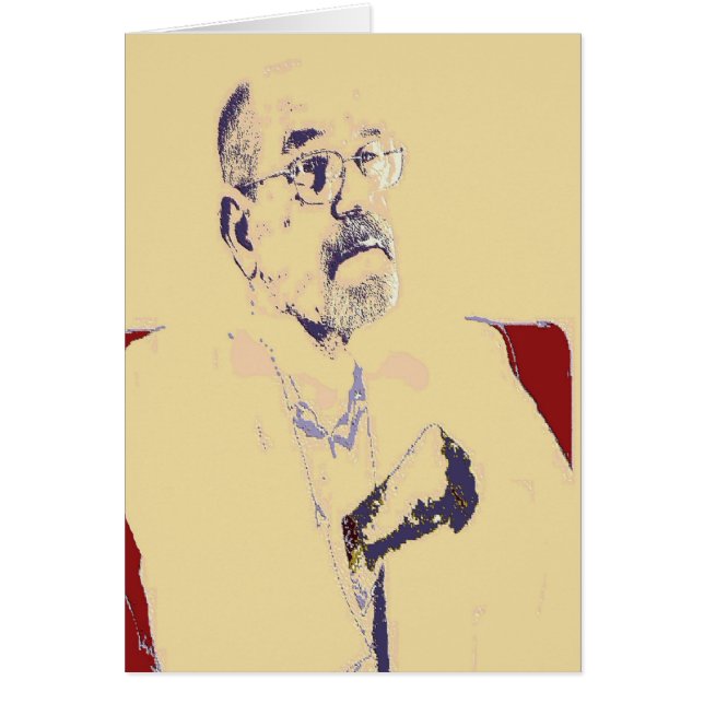 Artiest van voorzitter (zelfportret) (Voorkant)